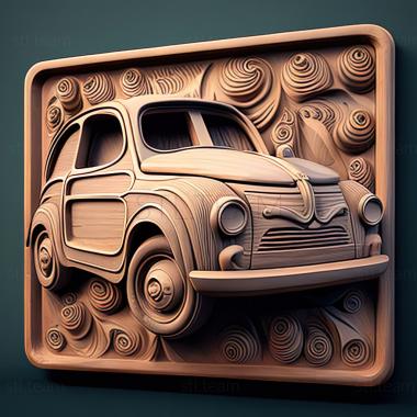 3D model Fiat 509 (STL)